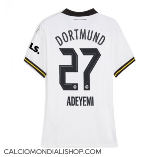 Maglie da calcio Borussia Dortmund Karim Adeyemi #27 Terza Maglia Femminile 2024-25 Manica Corta